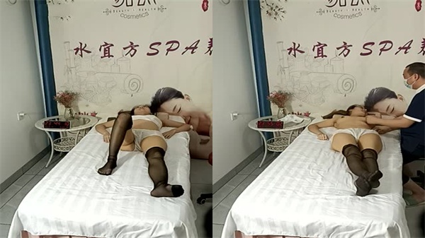 Đen lợn nghèo nàn trẻ sơ sinh làm spa để làm cho màu sói kỹ thuật ép bóp