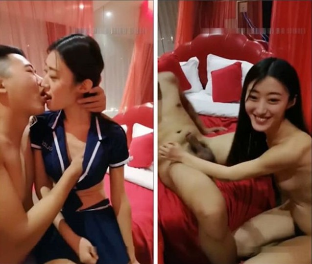 Just left the team alone live broadcast 170cm big long legs sexy beauty in order to attract popularity and fans netizens hotel bump live broadcast, didn't think the man also brought spring medicine